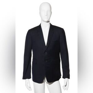 Thom Browne Navy Wool Blazer 42R / 52R